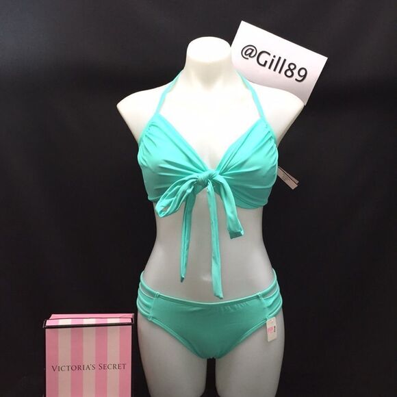 🔥VICTORIA SECRET Swimsuit 2pc 34D //Medium New#8 - Picture 5 of 8